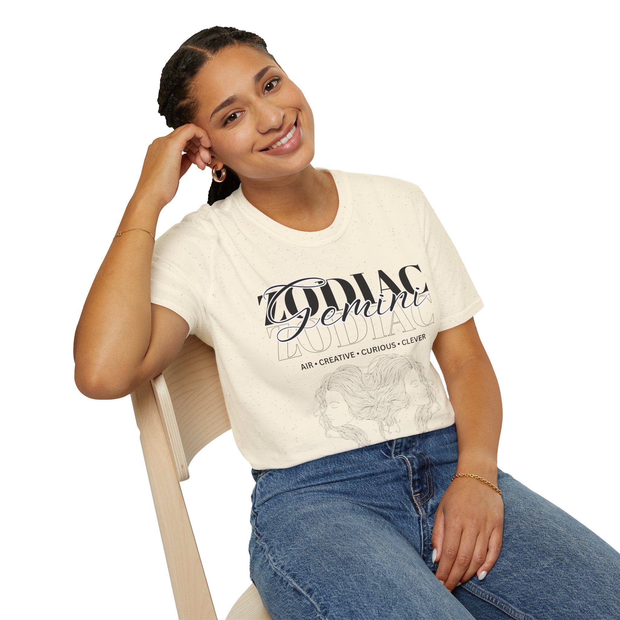 Gemini Zodiac T-Shirt — The Twins Astrology Tee