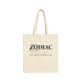 Capricorn Zodiac Tote Bag — Cotton Canvas Astrology Tote