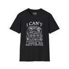I Can't, I Have No Shelf Control — Funny Pack-Rat T-Shirt