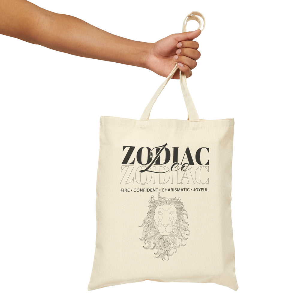 Leo Zodiac Tote Bag — Lion Astrology Tote