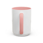 "Shh, I'm Manifesting" Accent Coffee Mug — Funny Minimal 11/15oz