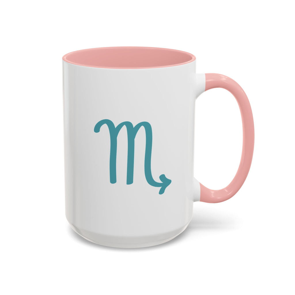 Cute Scorpio Zodiac Mug — 15oz (Pink, Light Blue, & Navy)