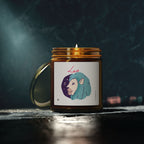 Cute Zodiac Leo, Scented Candle — Coconut Apricot Wax (9oz Reusable Glass)