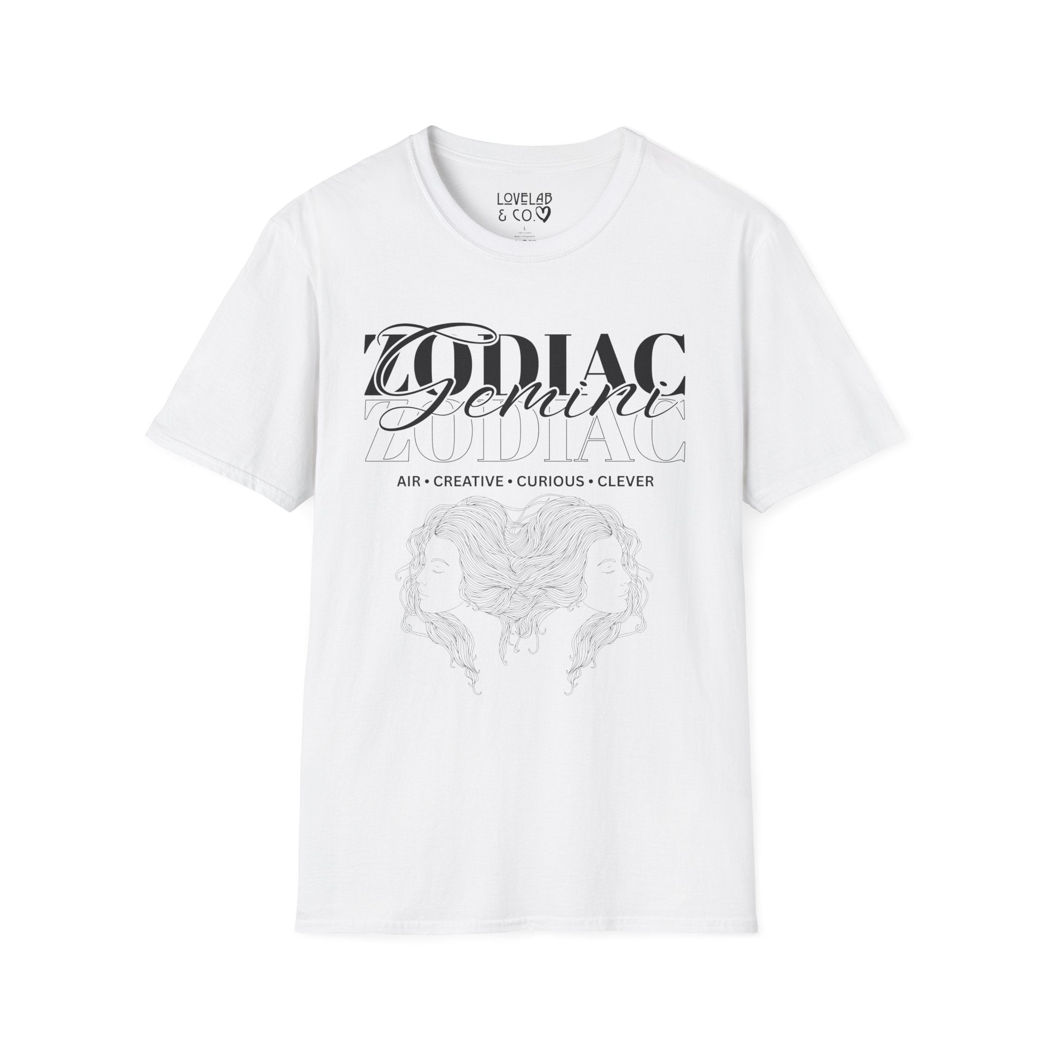 Gemini Zodiac T-Shirt — The Twins Astrology Tee