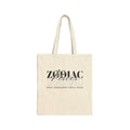Pisces Zodiac Tote Bag — Cotton Canvas Astrology Tote