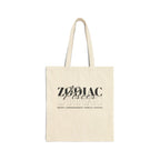 Pisces Zodiac Tote Bag — Cotton Canvas Astrology Tote