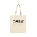 Libra Zodiac Tote Bag — Cotton Canvas Astrology Tote