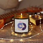 Aries Zodiac Scented Candle — Coconut Apricot (9oz Reusable Glass)