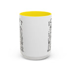Funny "I Can't — I Have No Shelf Control" Accent Mug (15oz)