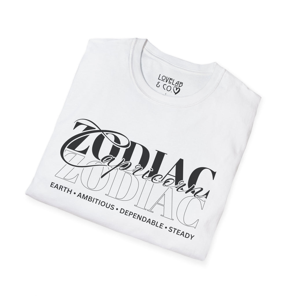 Capricorn Zodiac T-Shirt — Bold Earth Astrology Tee