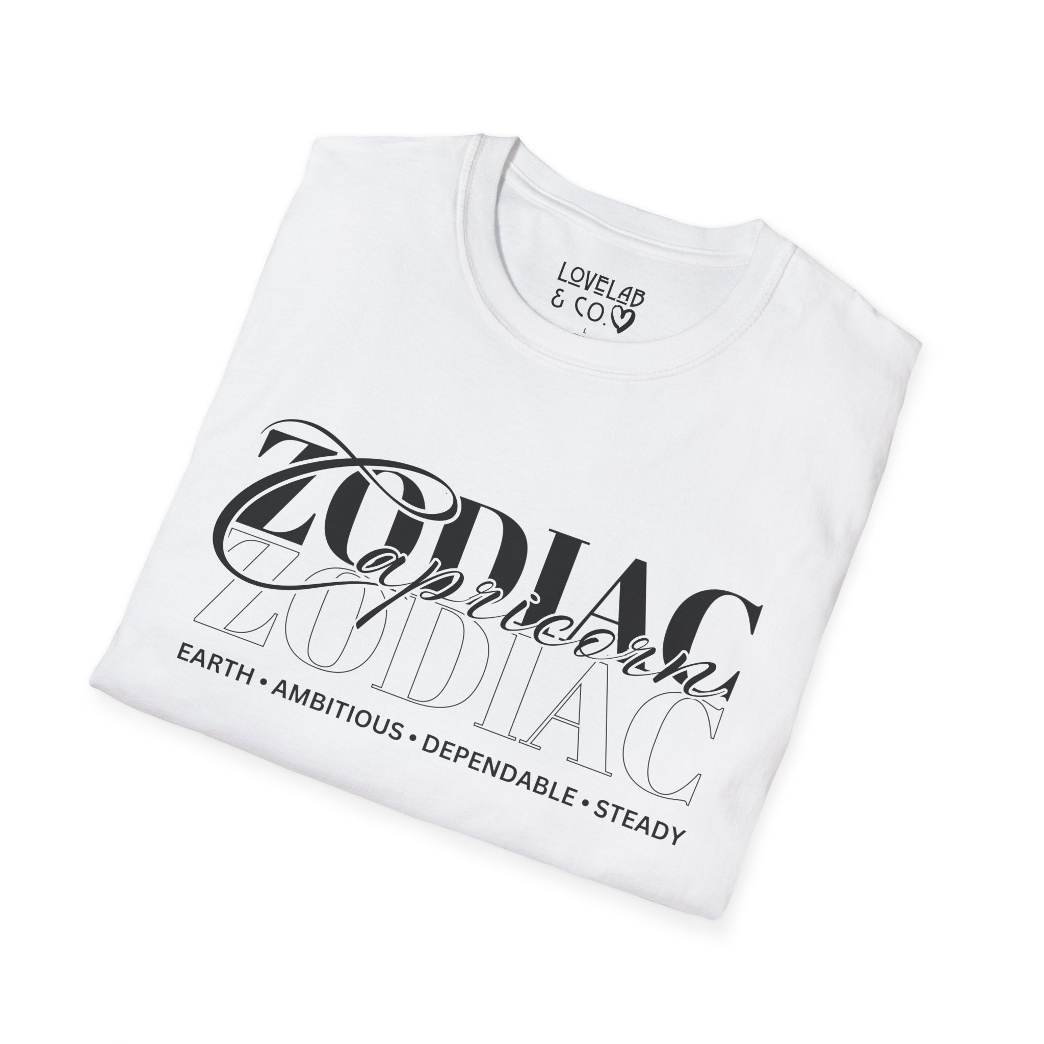 Capricorn Zodiac T-Shirt — Bold Earth Astrology Tee