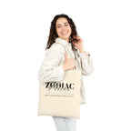 Pisces Zodiac Tote Bag — Cotton Canvas Astrology Tote