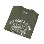Straight Out the Wishabish Woods T-Shirt — Funny Graphic Tee