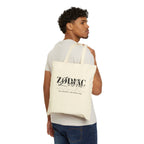 Libra Zodiac Tote Bag — Cotton Canvas Astrology Tote