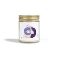 Aries Zodiac Scented Candle — Coconut Apricot (9oz Reusable Glass)