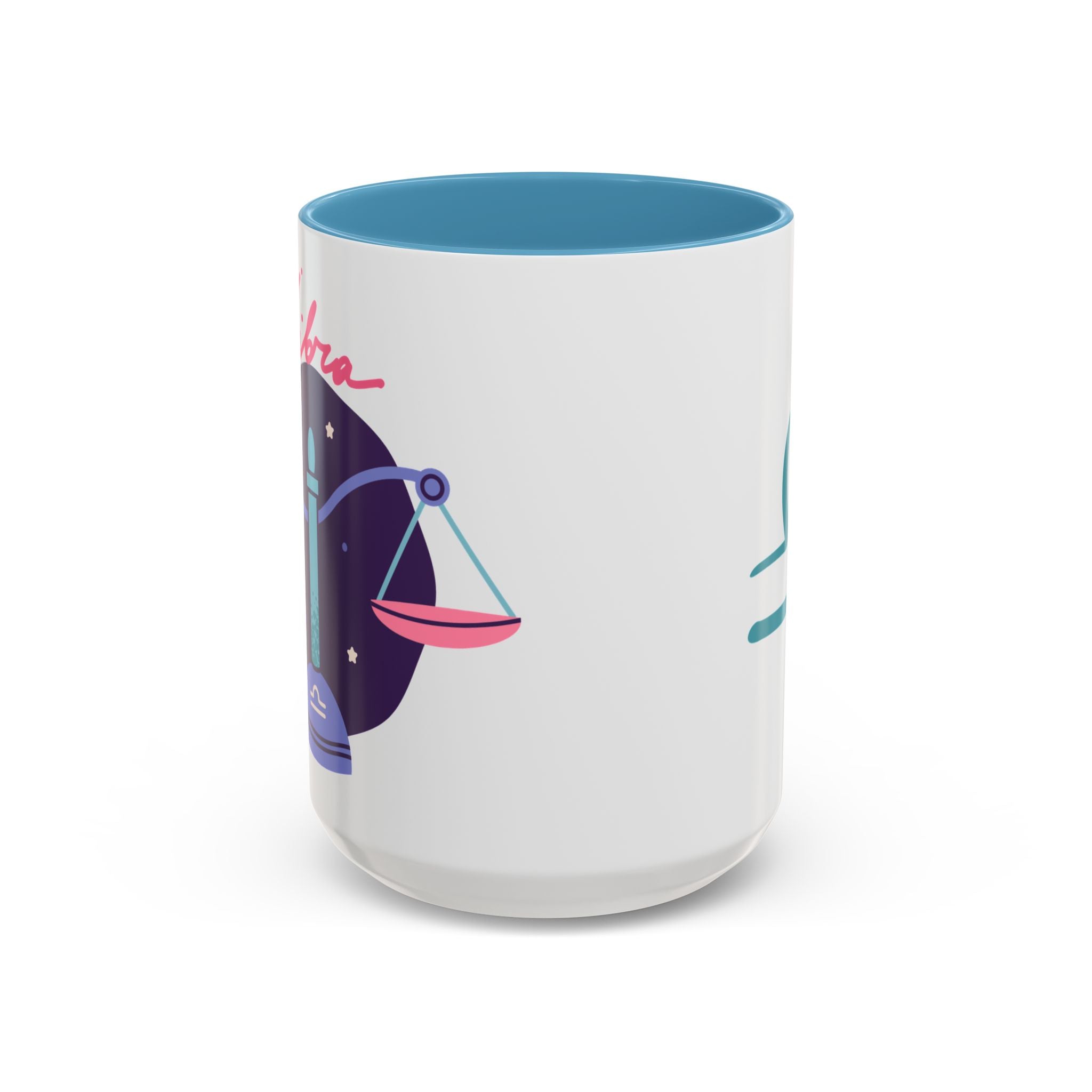 Cute Libra Zodiac Mug — 15oz (Pink, Light Blue, & Navy)