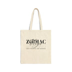 Virgo Zodiac Tote Bag — Cotton Canvas Astrology Tote
