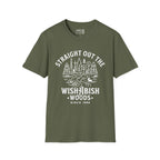 Straight Out the Wishabish Woods T-Shirt — Funny Graphic Tee