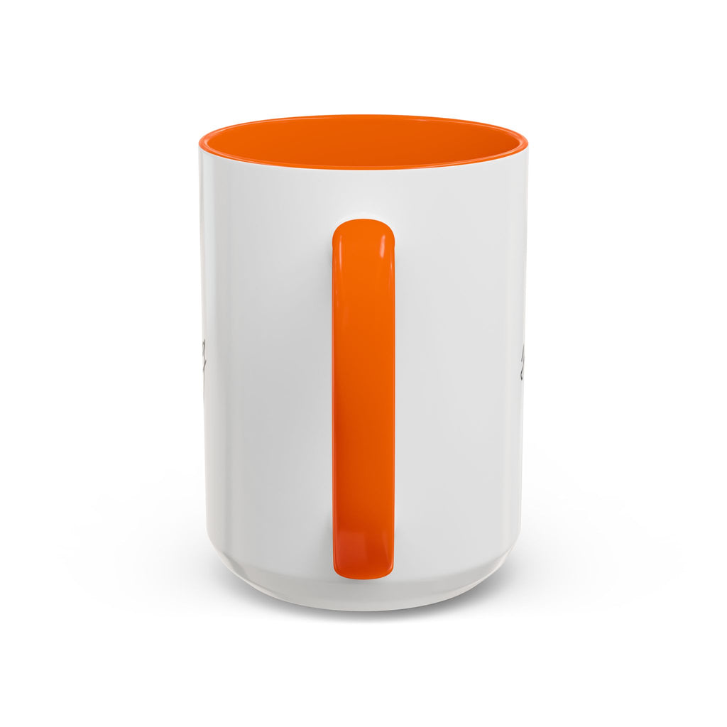 "Shh, I'm Manifesting" Accent Coffee Mug — Funny Minimal 11/15oz