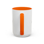 "Shh, I'm Manifesting" Accent Coffee Mug — Funny Minimal 11/15oz