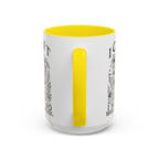 Funny "I Can't — I Have No Shelf Control" Accent Mug (15oz)