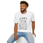 I Can't, I Have No Shelf Control — Funny Pack-Rat T-Shirt