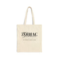 Gemini Zodiac Tote Bag — Cotton Canvas Astrology Tote