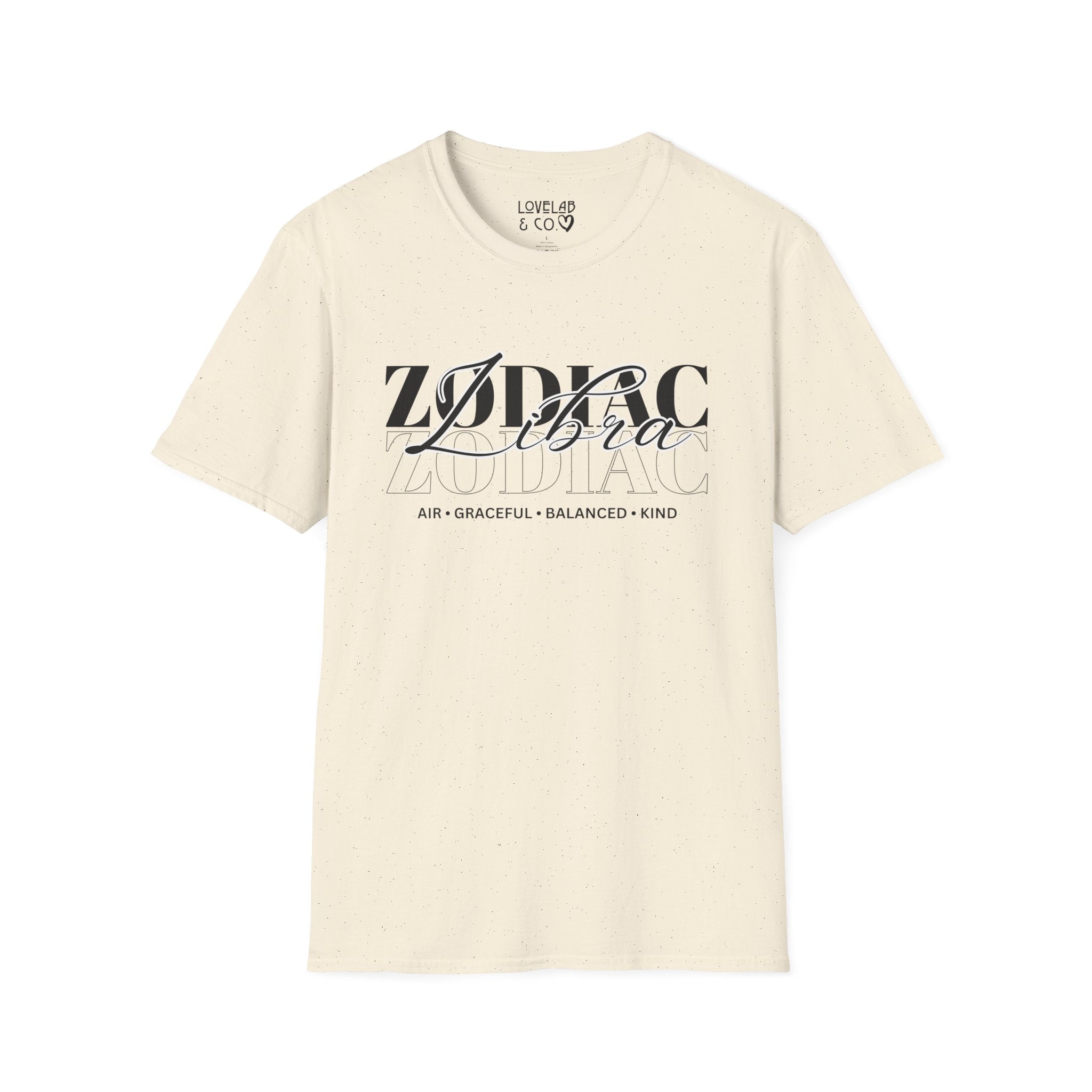 Libra Zodiac T-Shirt — Bold Air Astrology Tee