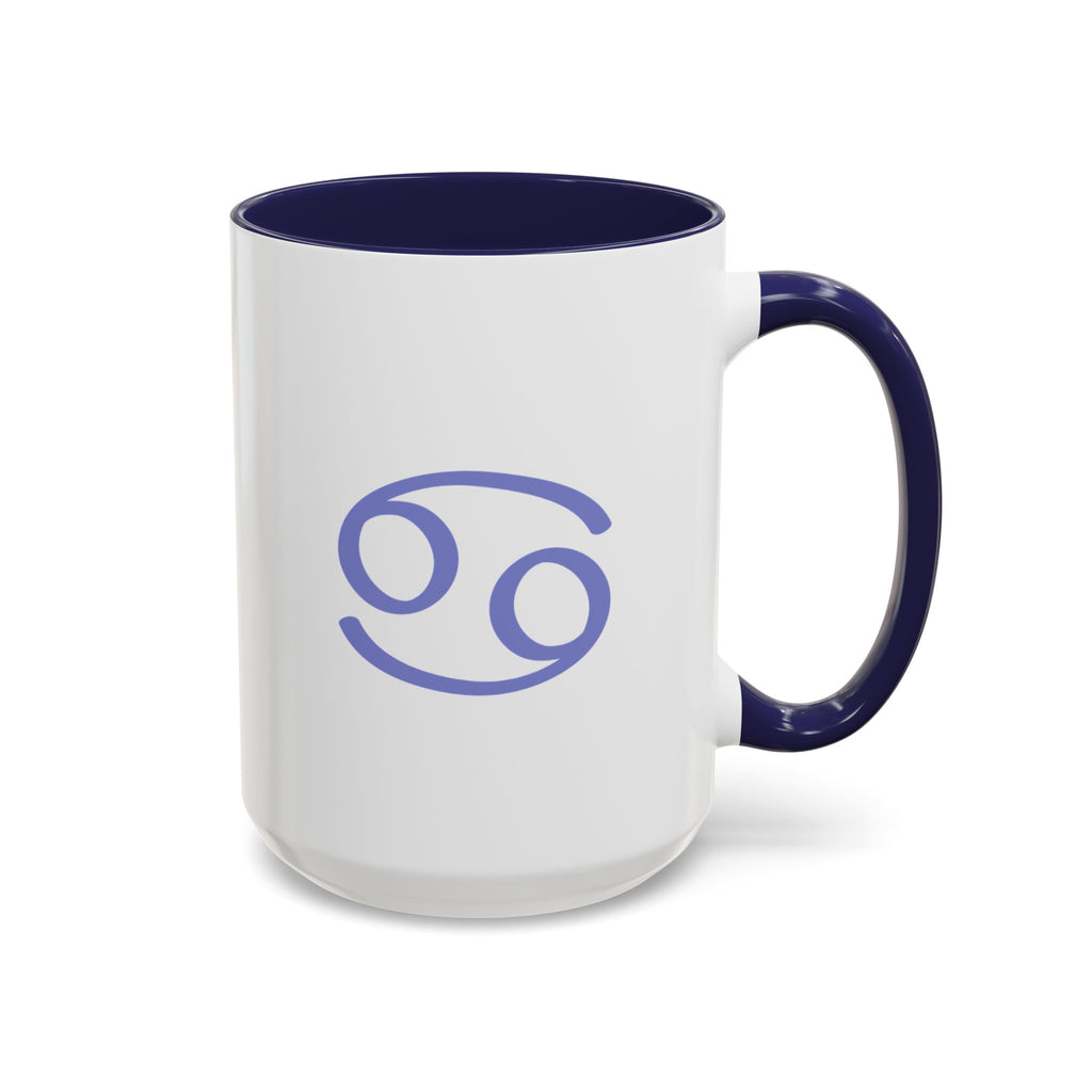 Cute Cancer Zodiac Mug — 15oz (Pink, Light Blue, & Navy)