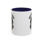 Funny "Psychic As Sh*t, Don't Try Me" Accent Mug — 11/15oz, multiple colors