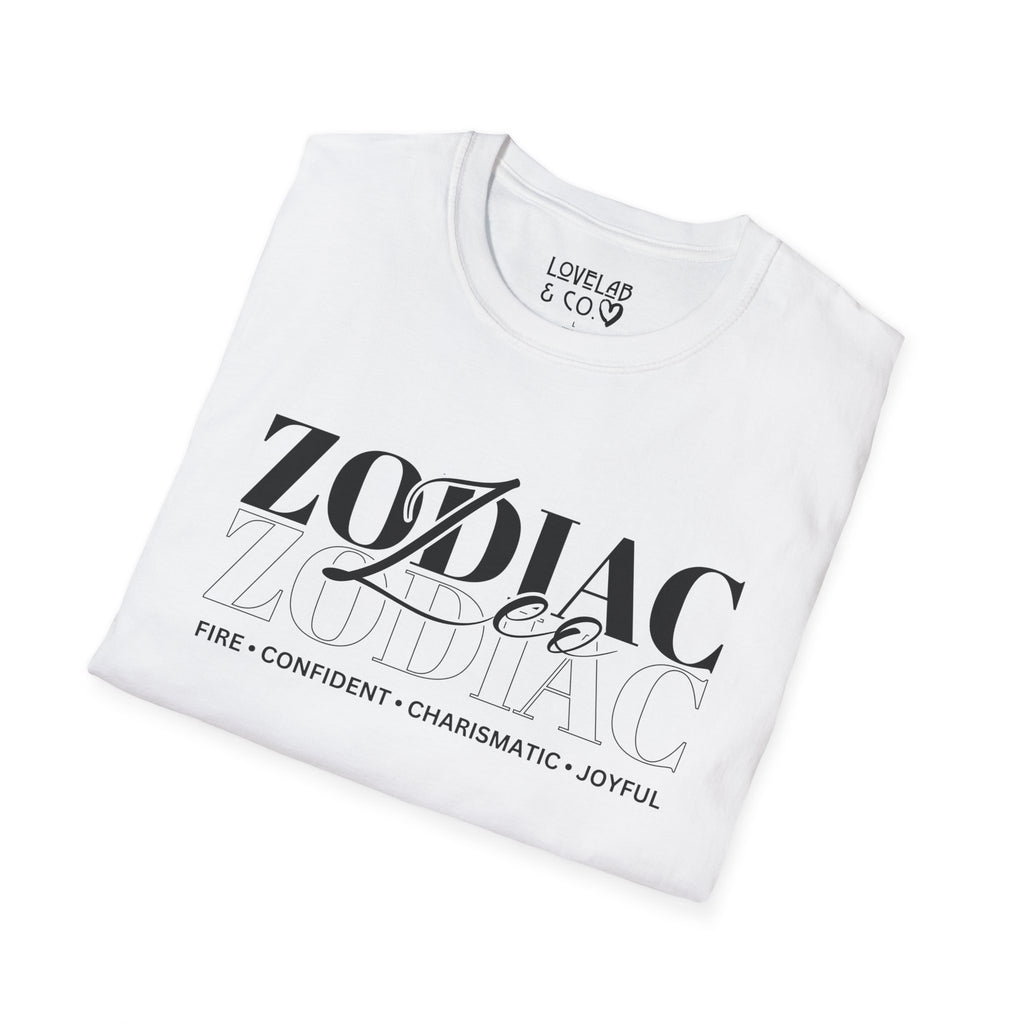 Leo Zodiac T-Shirt — Bold Fire Astrology Tee