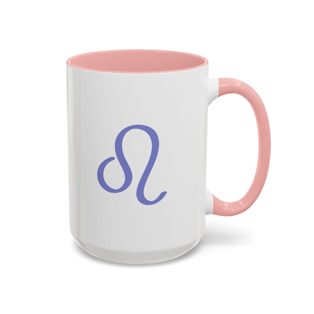 Cute Leo Zodiac Mug — 15oz (Pink, Light Blue, & Navy)