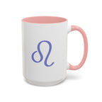 Cute Leo Zodiac Mug — 15oz (Pink, Light Blue, & Navy)