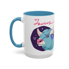 Cute Taurus Zodiac Mug — 15oz (Pink, Light Blue, & Navy)
