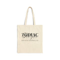Scorpio Zodiac Tote Bag — Cotton Canvas Astrology Tote