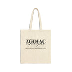 Scorpio Zodiac Tote Bag — Cotton Canvas Astrology Tote