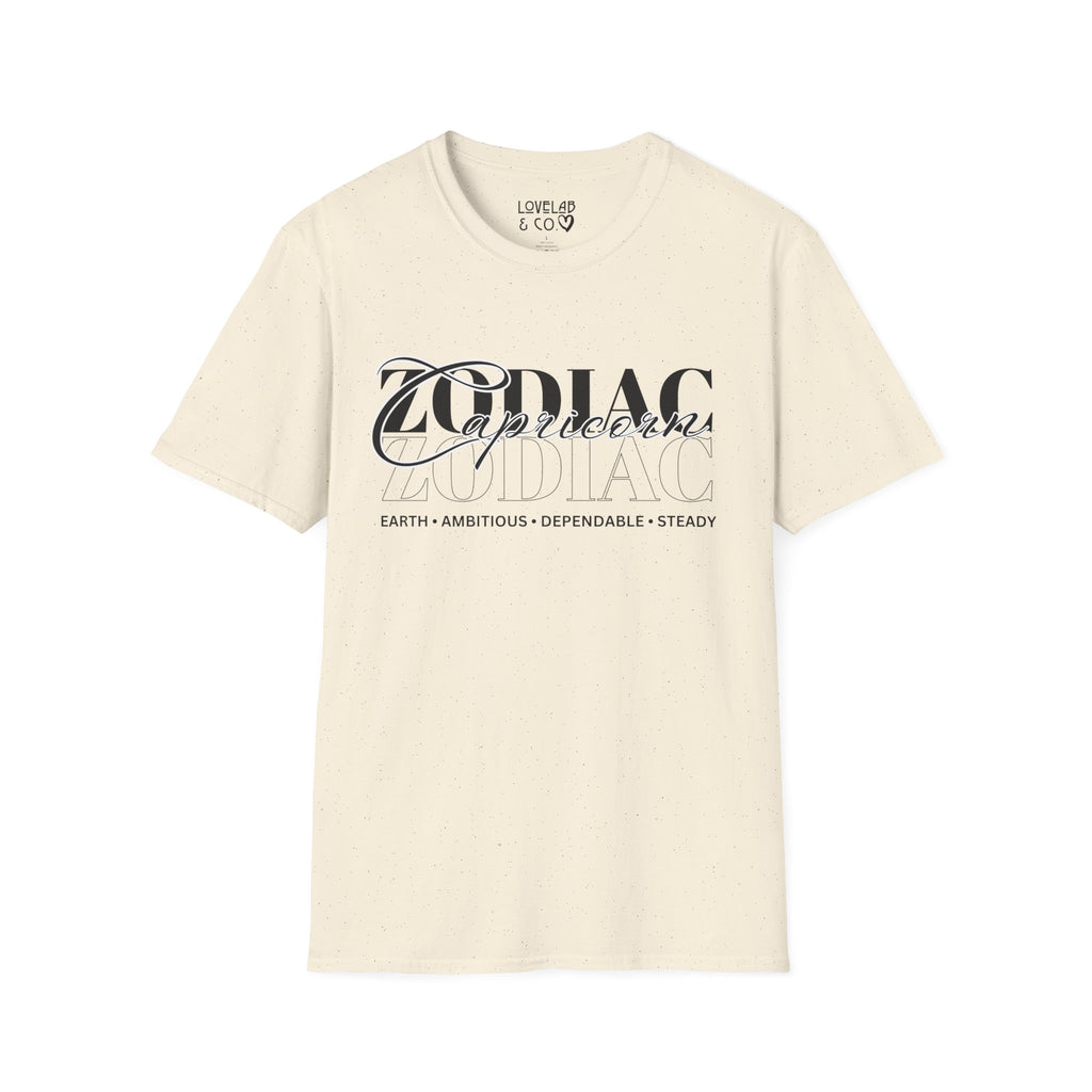 Capricorn Zodiac T-Shirt — Bold Earth Astrology Tee