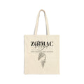Virgo Zodiac Tote Bag — Cotton Canvas Astrology Tote