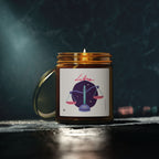 Cute Libra Zodiac Scented Candle — Coconut Apricot Wax (9oz Reusable Glass)