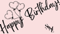 Simply AM Love Birthday Gift Card