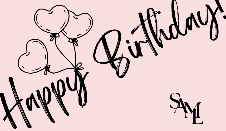 Simply AM Love Birthday Gift Card