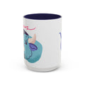 Cute Taurus Zodiac Mug — 15oz (Pink, Light Blue, & Navy)