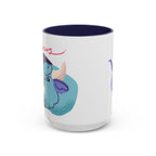 Cute Taurus Zodiac Mug — 15oz (Pink, Light Blue, & Navy)