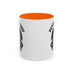 Funny "Psychic As Sh*t, Don't Try Me" Accent Mug — 11/15oz, multiple colors