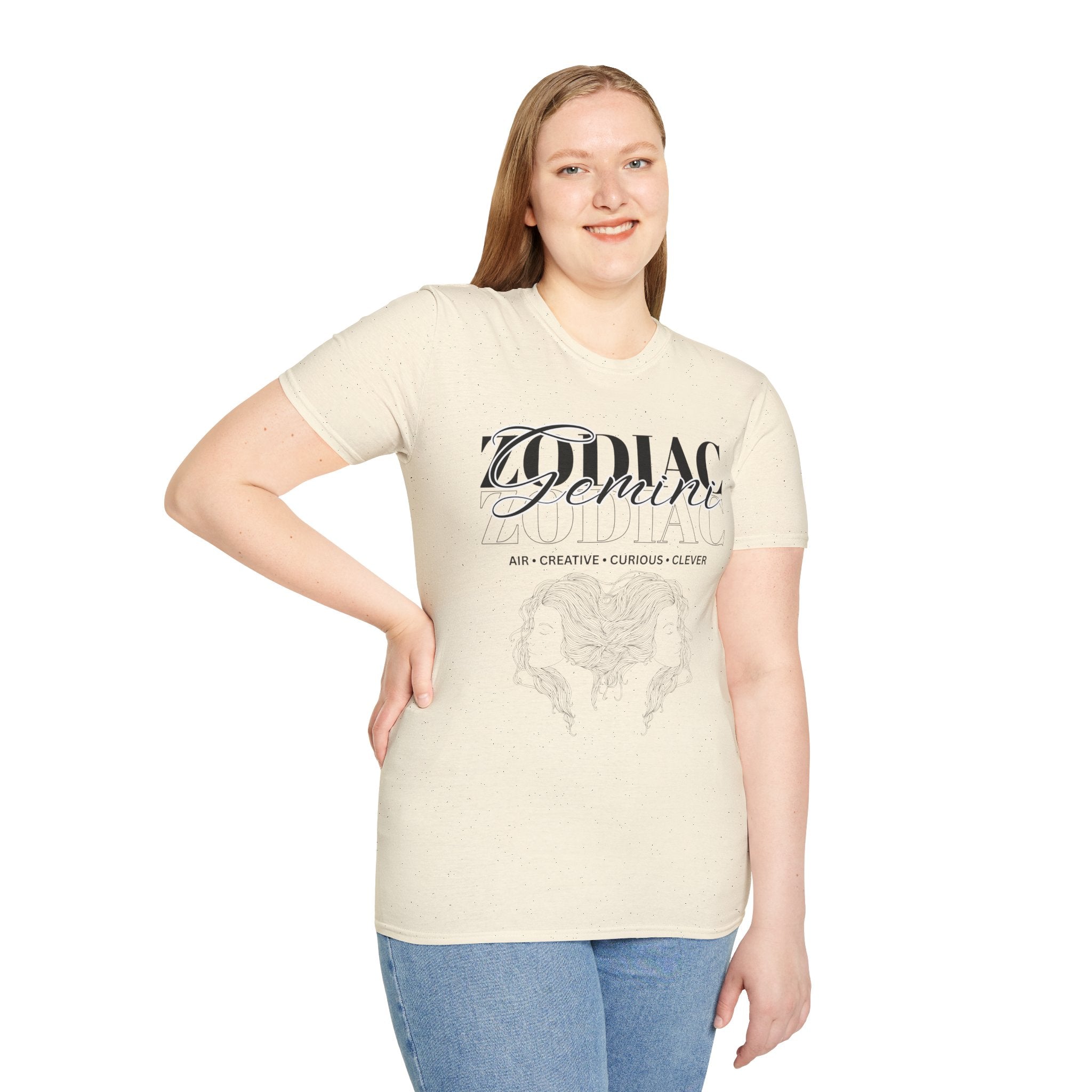 Gemini Zodiac T-Shirt — The Twins Astrology Tee