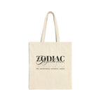 Sagittarius Zodiac Tote Bag — Cotton Canvas Astrology Tote