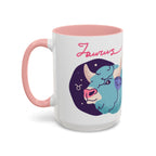 Cute Taurus Zodiac Mug — 15oz (Pink, Light Blue, & Navy)