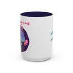 Cute Aquarius Zodiac Mug — 15oz (Pink, Light Blue, & Navy)
