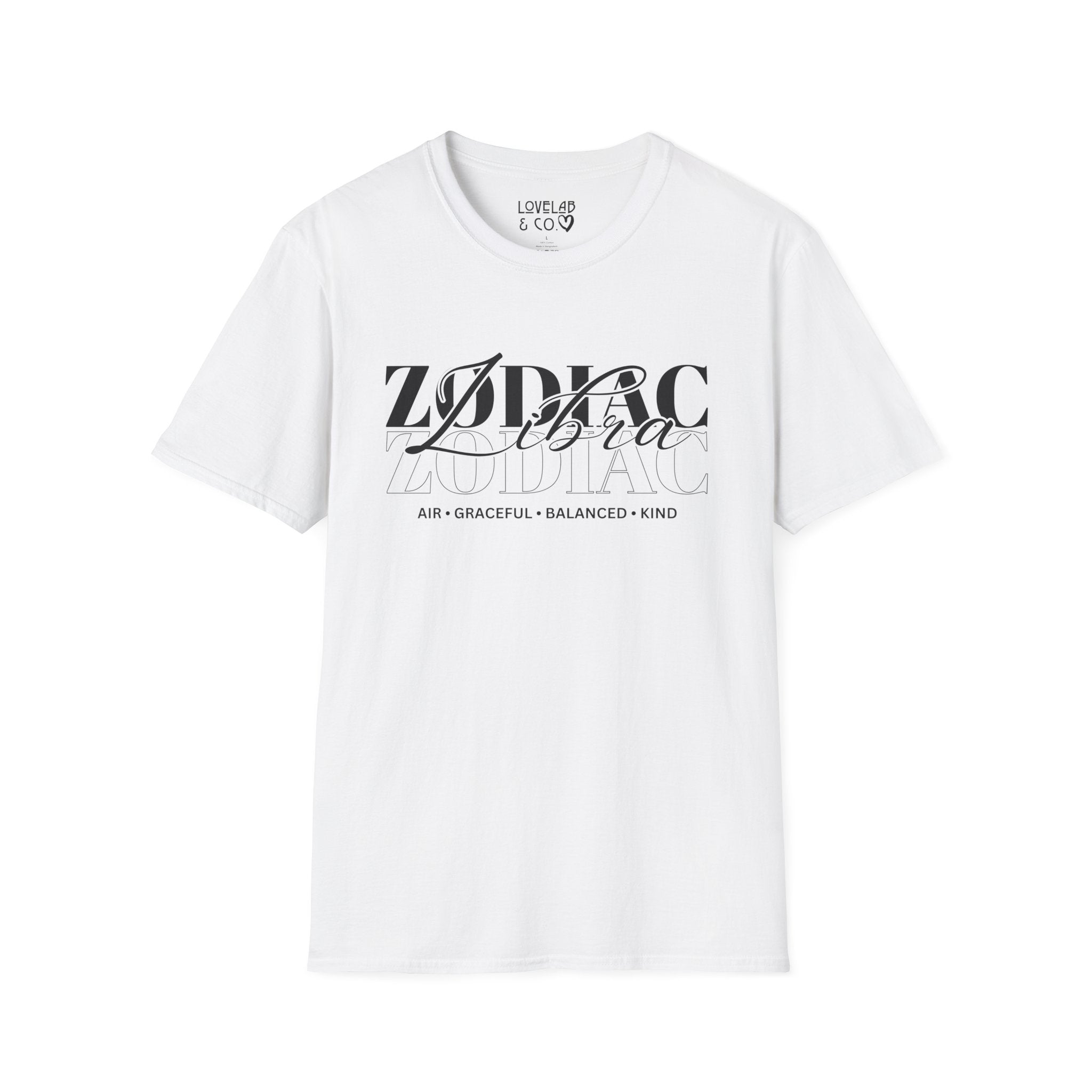 Libra Zodiac T-Shirt — Bold Air Astrology Tee