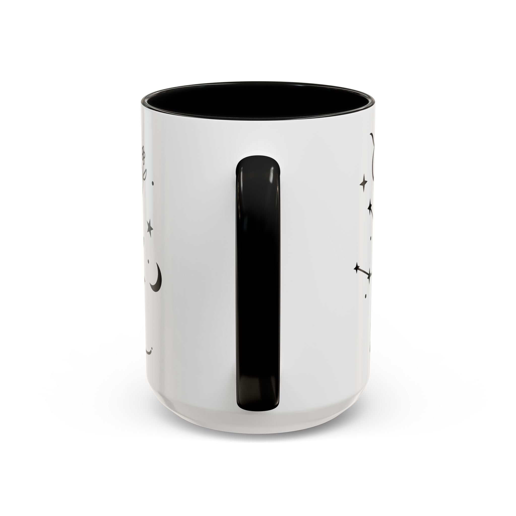 Taurus Zodiac Accent Coffee Mug — Minimal Celestial Horoscope 11/15oz